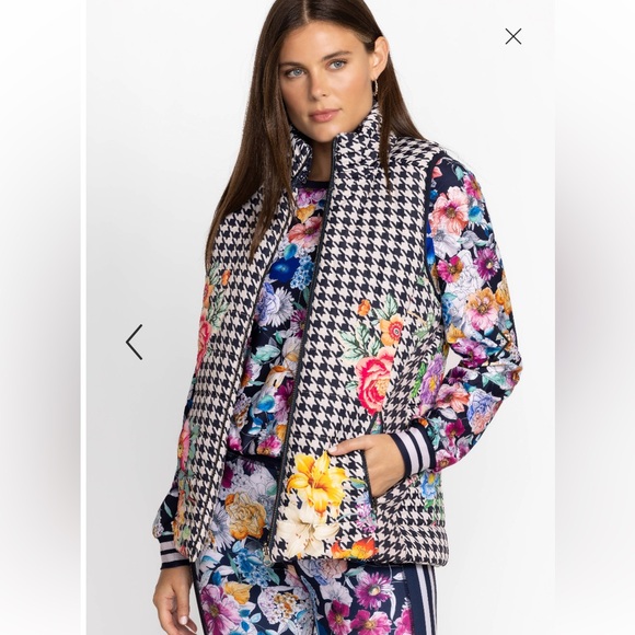 NWT Johnny Was Sasha Reversible Puffy Vest Size XS - Picture 8 of 14